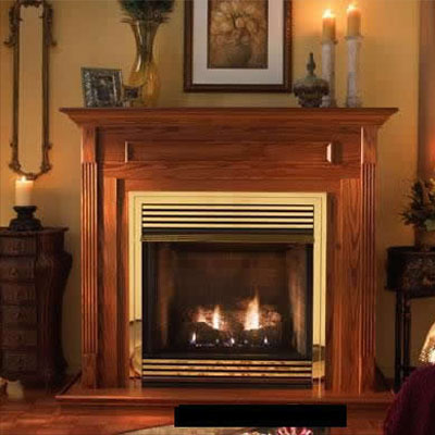 gas fireplace