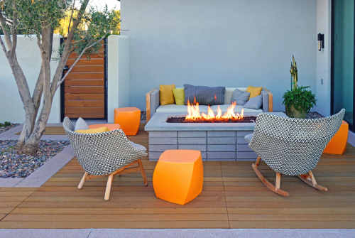 outdoor propane fire pit